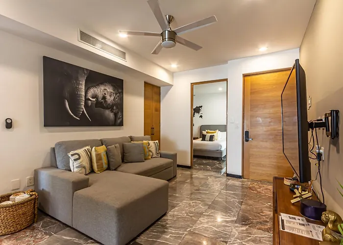 Right On The Beach, Gym, Location, Private Plunge Playa del Carmen