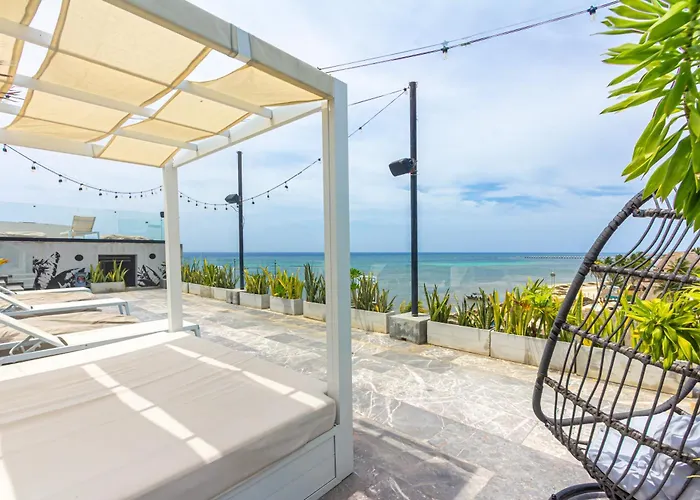 Right On The Beach, Gym, Location, Private Plunge Apartamento Playa del Carmen